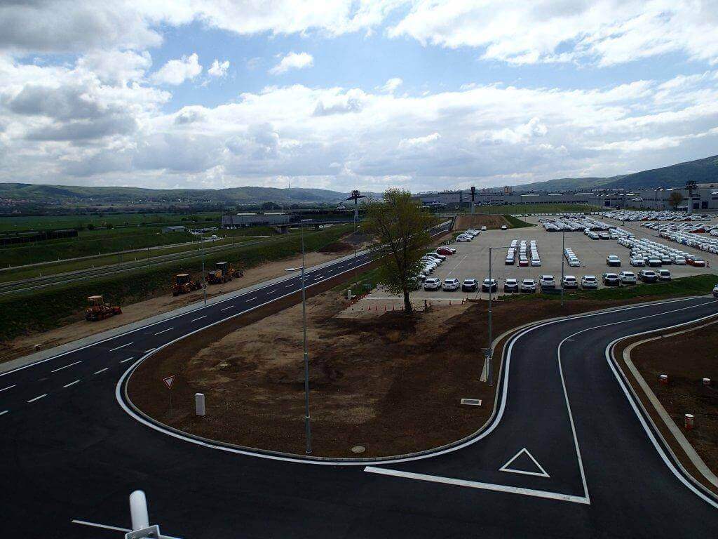 Crossroad Gate 4, VW Volkswagen, Slovakia